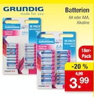 Batterien AA Angebote von Grundig bei Zimmermann Bremerhaven für 3,99 €