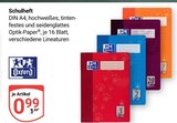 Aktuelles Schulheft Angebot bei GLOBUS in Salzgitter ab 0,99 €