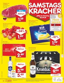 Krombacher im Netto Marken-Discount Prospekt "Aktuelle Angebote" mit 56 Seiten (Ansbach)