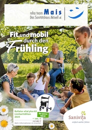 Aktueller Passau - reha team Mais Das Sanitätshaus Aktuell eK Sanitätshäuser Prospekt für Vilshofen: Fit und mobil durch den Frühling mit 6} Seiten, 13.03.2025 - 31.05.2025