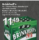 No. 1 Premium Pilsener, Alkoholfrei 0,0% oder Radler naturtrüb bei TOP Getränke im Verl Prospekt für 11,49 €