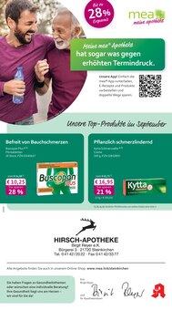 mea - meine apotheke Prospekt der Woche "Unsere September-Angebote" Seite 1, 01.09.2025 bis 30.09.2025 für Steinkirchen Aktueller mea - meine apotheke Prospekt "Unsere September-Angebote" Seite 1 von 4 Seiten für Steinkirchen