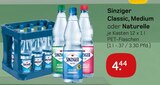 Mineralwasser im Angebot bei REWE in Wuppertal Mineralwasser Angebote von Sinziger bei REWE Wuppertal für 4,44 €