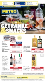 METRO Prospekt: "Wochenangebote - Getränke & Snacks", 53 Seiten, 31.08.2026 - 05.09.2026