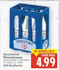 Mineralwasser von Gerolsteiner im aktuellen E center Prospekt