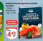 Aktuelles Norwegische Lachsfilet-Portionen Angebot bei GLOBUS in Duisburg ab 4,49 €