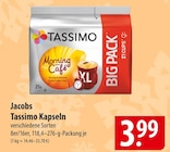 Aktuelles Jacobs Tassimo Kapseln Angebot bei famila Nordost in Celle ab 3,99 €