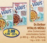 VITALIS MÜSLI von Dr. Oetker im aktuellen V-Markt Prospekt für 3,99 €