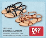 Riemchen-Sandalen von UP2FASHION für 9,99 € bei ALDI Nord im Angebot Riemchen-Sandalen von UP2FASHION im aktuellen ALDI Nord Prospekt