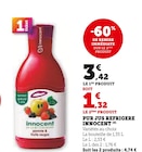 Pur jus réfrigéré - Innocent en promo chez U Express Les Pennes-Mirabeau à 1,32 €