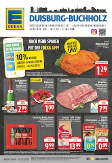 EDEKA Prospekt der Woche "Aktuelle Angebote" Seite 1, 05.05.2025 bis 10.05.2025 für Duisburg Aktueller EDEKA Prospekt "Aktuelle Angebote" Seite 1 von 24 Seiten für Duisburg