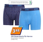 Boxershorts für Herren Angebote von Ziki bei Action Bochum für 3,48 €