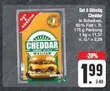 Cheddar von Gut & Günstig im aktuellen EDEKA Prospekt für 1,99 €