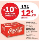 COCA-COLA en promo chez Super U Versailles à 10,13 €