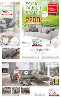 Couch im Multipolster Prospekt "SOFA TAUSCH PRÄMIE" mit 26 Seiten (Chemnitz)