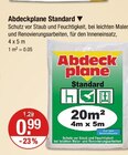 Abdeckplane Standard Angebote von Abdeckplane bei V-Markt Regensburg für 0,99 €