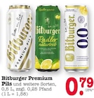 Bitburger Premium Pils oder weitere Sorten Angebote von Bitburger bei E center Dreieich für 0,79 €