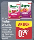 Hustenbonbons Kirsche im ALDI Nord Prospekt Hustenbonbons Kirsche von Selvo im aktuellen ALDI Nord Prospekt für 0,99 €
