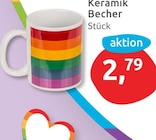 Keramik Becher für 2,79 € bei budni im Angebot Keramik Becher im aktuellen budni Prospekt
