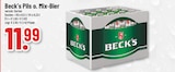 Pils o. Mix-Bier im Angebot bei Marktkauf in Voerde Pils o. Mix-Bier Angebote von Beck's bei Marktkauf Voerde für 11,99 €