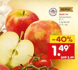 Aktuelle Äpfel Angebote bei Netto Marken-Discount in Stuttgart Aktuelles Äpfel rot Angebot bei Netto Marken-Discount in Stuttgart ab 1,49 €