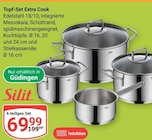 Topf-Set Extra Cook von Silit für 69,99 € bei GLOBUS im Angebot Topf-Set Extra Cook von Silit im aktuellen GLOBUS Prospekt