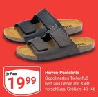 Aktuelles Herren-Pantolette Angebot bei GLOBUS in Ludwigshafen (Rhein) ab 19,99 €