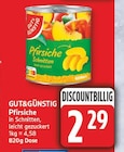 Pfirsiche in Schnitten von Gut&Günstig im aktuellen EDEKA Prospekt