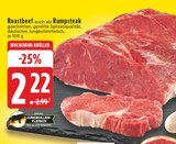 Roastbeef auch als Rumpsteak Angebote von JUNGBULLEN-FLEISCH bei EDEKA Monheim für 2,22 €