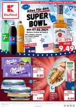 Kaufland Prospekt für Landshut mit 40 Seiten Kaufland Prospekt für Landshut: "Alles für den SUPER BOWL am 07.02.2021", 40 Seiten, 28.01.2021 - 03.02.2021