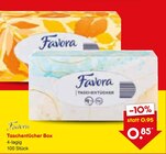 Taschentücher Box im Angebot bei Netto Marken-Discount in Mönchengladbach Taschentücher Box Angebote von Favora bei Netto Marken-Discount Mönchengladbach für 0,85 €