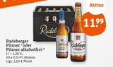 Radeberger Pilsner oder Pilsner alkoholfrei von  im aktuellen tegut Prospekt für 11,99 €