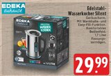 Edelstahl-Wasserkocher Silent Angebote von EDEKA zuhause bei E center Lünen für 29,99 €
