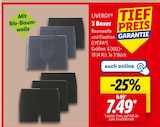 3 Boxer im Angebot bei Lidl in Bonn 3 Boxer Angebote von Livergy bei Lidl Bonn für 7,49 €