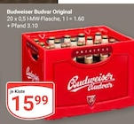 Original von Budweiser Budvar im aktuellen GLOBUS Prospekt