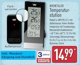 Temperaturstation von KRONTALER im aktuellen ALDI Nord Prospekt