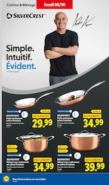 Prix et réduction Faitout dans le prospectus Lidl en cours Offre Faitout dans le catalogue Lidl du moment à la page 38