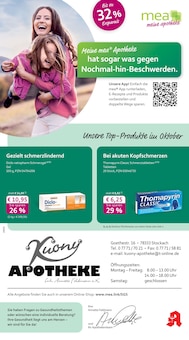Aktueller mea - meine apotheke Prospekt für Stockach mit  Seiten