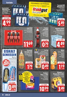 Bier im EDEKA Prospekt "Aktuelle Angebote" mit 24 Seiten (Soest)
