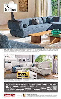 Ecksofa im Segmüller Prospekt "Wohndesign - Inspirierende Ideen für Ihr Zuhause" mit 30 Seiten (Mannheim)