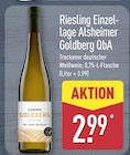 Riesling Einzellage Alsheimer Goldberg QbA  im aktuellen ALDI Nord Prospekt für 2,99 €
