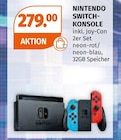 SWITCH-KONSOLE von Nintendo für 279,00 € bei Müller im Angebot SWITCH-KONSOLE von Nintendo im aktuellen Müller Prospekt