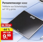 Personenwaage SGS02 Angebote bei Zimmermann Neustadt für 9,99 €