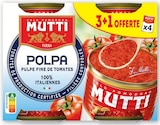 Pulpe de Tomate Fine - MUTTI - Super U à Grenoble Pulpe de Tomate Fine - MUTTI en promo chez Super U Grenoble à 2,90 €