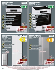 Kühlschrank im POCO Prospekt "Volle Kraft voraus: Groß-Elektro bei POCO" mit 6 Seiten (Fürth)