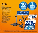 Akku-Handstaubsauger AP61AB21EX im Angebot bei expert in Düren Akku-Handstaubsauger AP61AB21EX Angebote von AEG bei expert Düren für 229,00 €