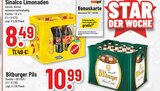 Aktuelles Sinalco Limonaden oder Bitburger Pils Angebot bei E center in Euskirchen ab 8,49 €