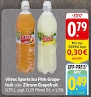Aktuelles Sports Iso Pink Grapefruit oder Zitrone Grapefruit Angebot bei E center in Stuttgart ab 0,49 €