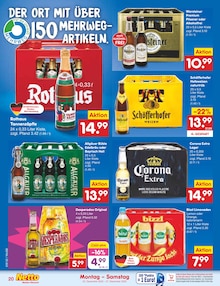 Bier im Netto Marken-Discount Prospekt "Aktuelle Angebote" mit 58 Seiten (Gießen)
