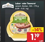 Leber- oder Teewurst von Hofmaier im aktuellen Netto Marken-Discount Prospekt
